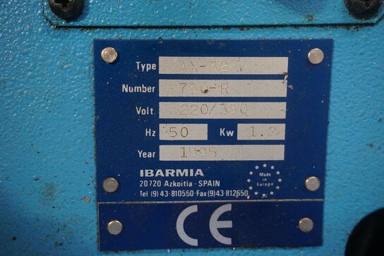 Søjleborremaskine IBARMIA AX-32
