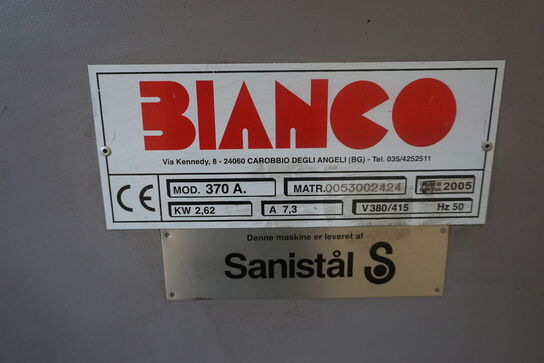 Metalbåndsav BIANCO 370 A