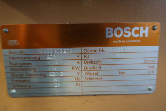 Bosch EFEP 657 Diesel test bænk