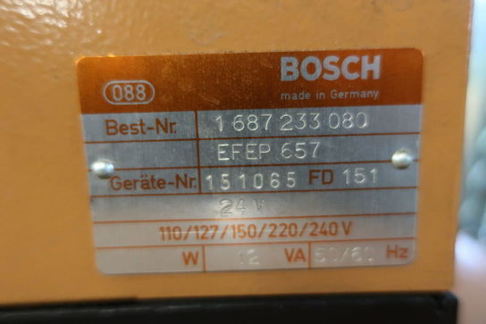 Bosch EFEP 657 Diesel test bænk