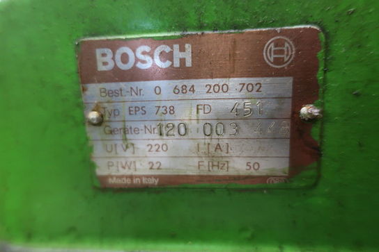 Tester BOSCH EPS 738