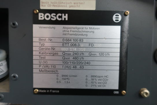 Motortester BOSCH FSA 600