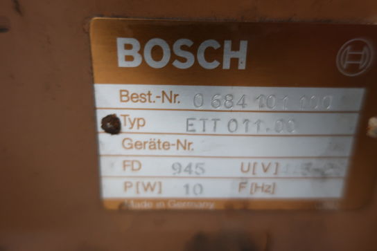 Gastester BOSCH ETT 01100