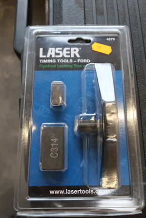 Låsning af svinghjul LASER