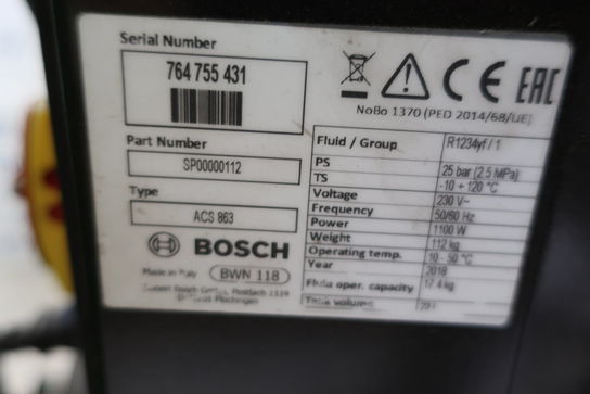 Klimaserviceenhed BOSCH ACS 863