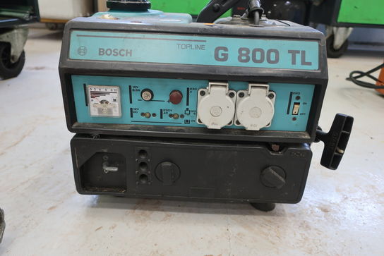 Generatorer BOSCH G 800 TL