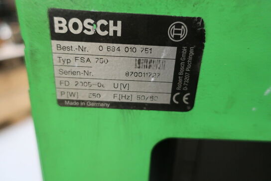 Diagnostisk udstyr BOSCH FSA 750