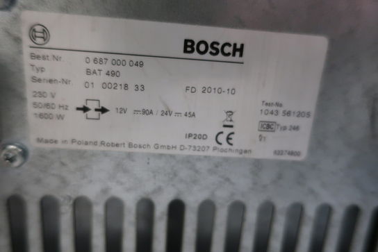 Diagnoselader BOSCH BAT 490