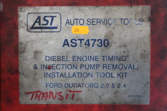 Dieselmotor timing & indsprøjtning pumpe AST