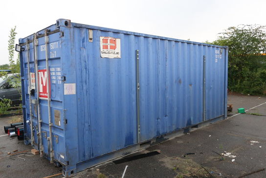 20" container uden indhold