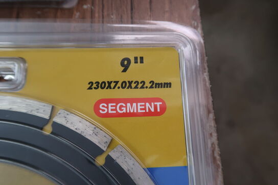 5 pieces. Diamond blades 230mm