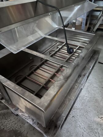 Bain Marie m. plads til 3 gastro 1/1