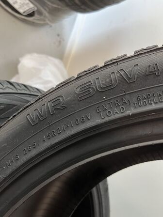 3 stk. dæk NOKIAN TYRES 265/45 R21, WR SUV 4