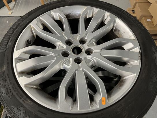 4 stk. dæk CONTINENTAL med fælge, 275/45 R21, Cross contact