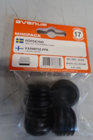 40 stk. dupsko med filt, til rørben