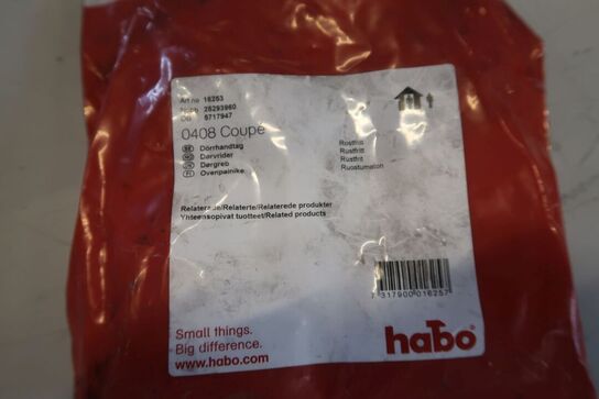3 stk. håndtag Habo coupe
