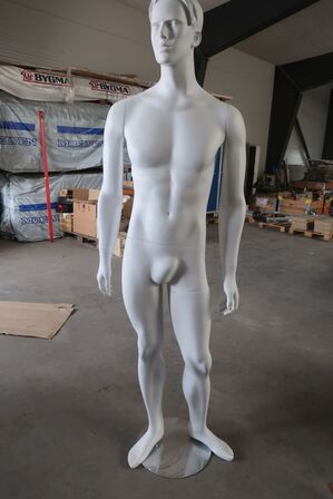 Mannequin på fod