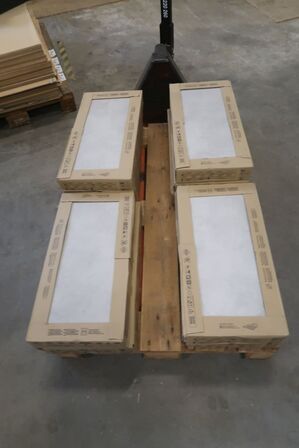 16 m2 fliser, lys stenlook 30x60 cm
