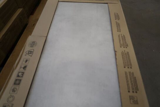 16 m2 fliser, lys stenlook 30x60 cm