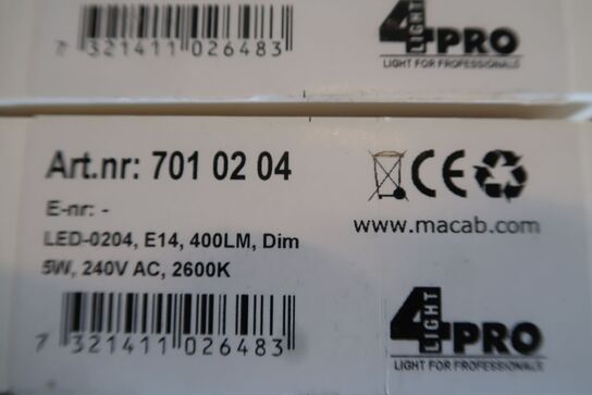 12 stk. LED pærer