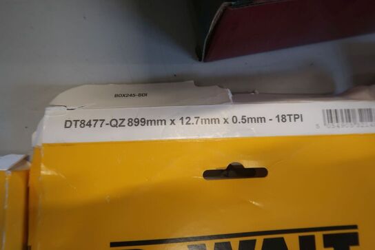 5x3 stk. klinger til Dewalt båndsav. DT8477