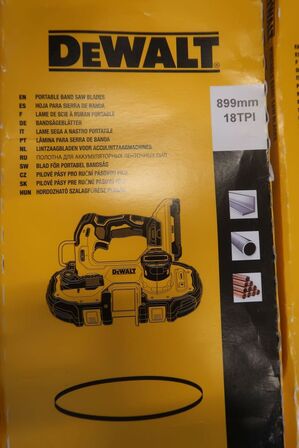 5x3 stk. klinger til Dewalt båndsav. DT8477