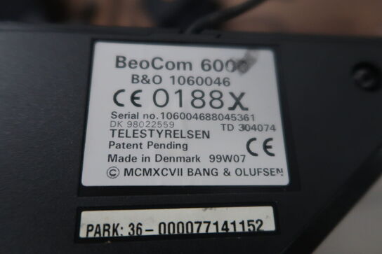 Trådløs telefon BANG & OLUFSEN Beocom 6000