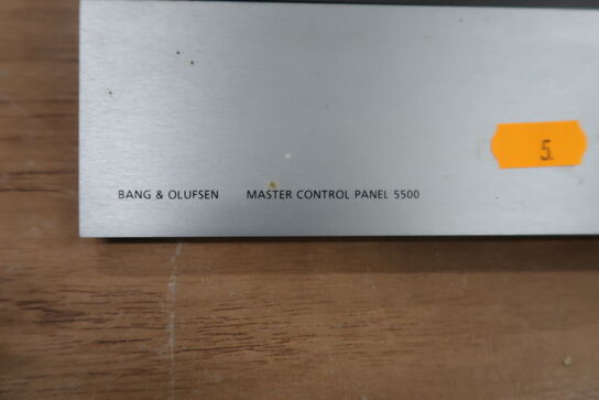 Master Control Panel 5500 BANG & OLUFSEN