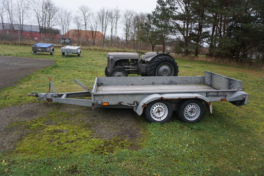 2-akslet maskintrailer BRENDERUP