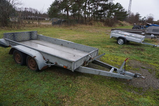 2-akslet maskintrailer BRENDERUP