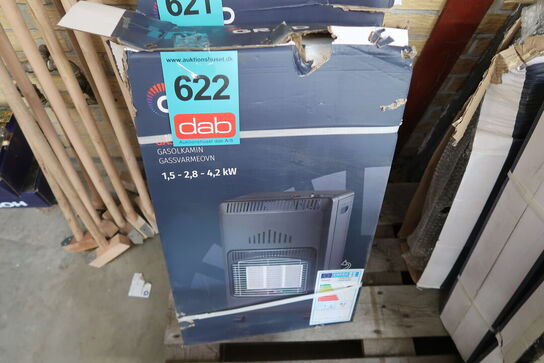 Gasvarmeovn 4,2 kW - Grad