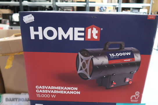 HOME It® gasvarmekanon med regulator 15 kW 160 m² DK/NO
