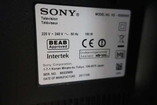 Fjernsyn SONY KD - 55XE8505