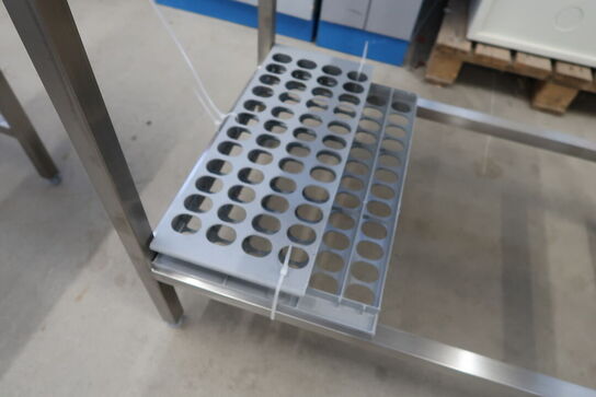 Rustfri stålbord 100x65xH90cm