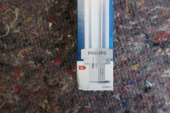 10 stk. pære PHILIPS Master PL-C 2P 26W/827 1800 Lumen 2700K