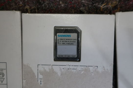 3 stk. Memory card SIEMENS SIMATIC