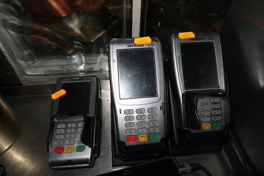 3 stk. terminaler VERIFONE VX680