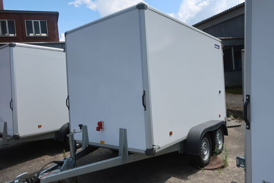 Cargotrailer VARIANT 2005c3-door opbygget med fliseskærerobot ABB IRB 2600 samt generator EUROPOWER EPS7000TDE