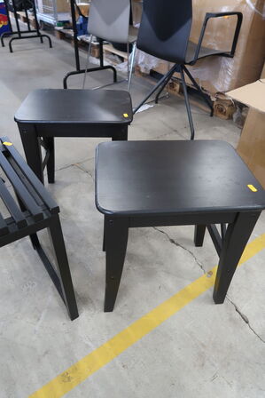 Bench and 2 pcs. stools