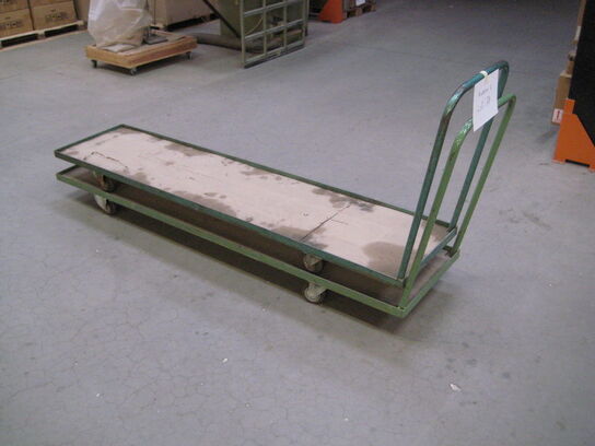 2 stk. transport vogne. 50x220 cm.