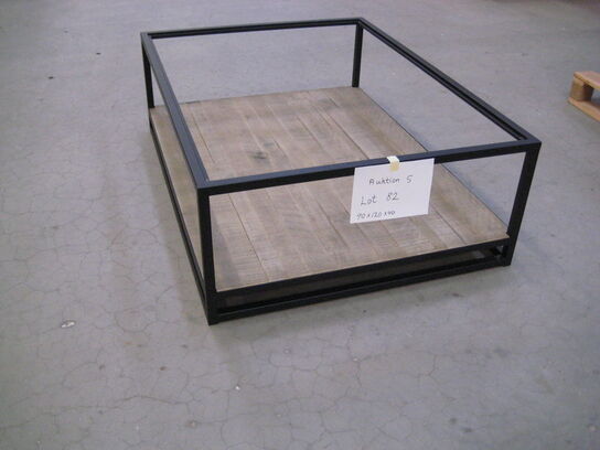 2 stk. sofaborde. 90x120x40 cm. Uden glasplade.