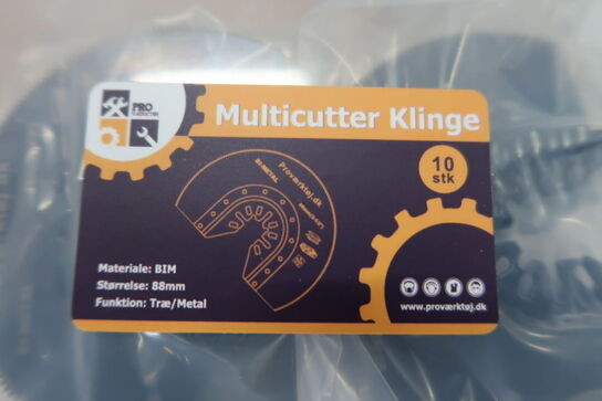 200 stk. Klinger til multicutter Bi-metal 88mm