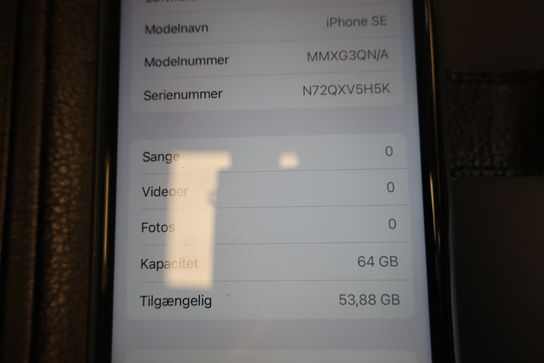 Smartphone iPhone SE 3rd generation 64GB