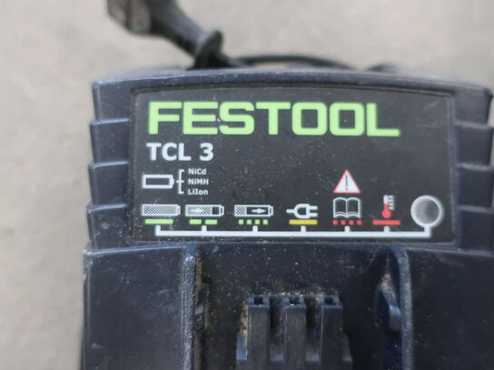 Batterier 18V + lader FESTOOL