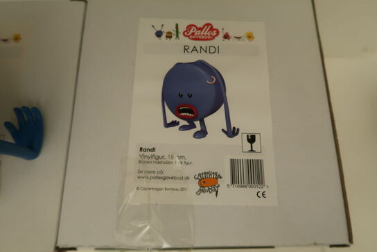 4 stk. Randi Vinylfigur 18 cm 