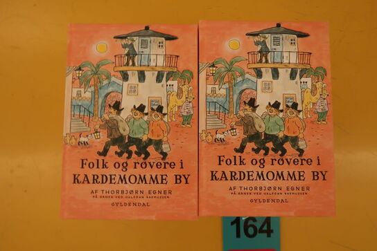 22 stk. Folk og røvere i Kardemomme by, Af Thorbjørn Egner