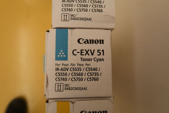 3 pk. Canon toner 