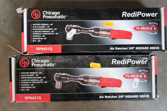 2 stk. trykluftværktøj CHICAGO PNEUMATIC