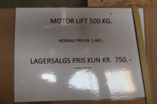 Motor lift 500 kg