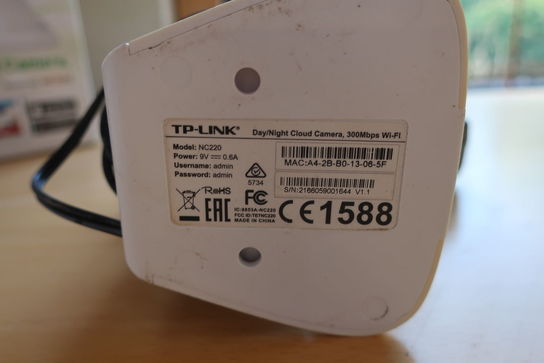 2 stk. kamera TP-LINK NC220